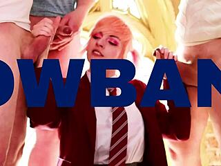 two british amateurs race to orgasm in a steamy lesbian masturbation challenge flashing huge natural tits