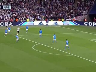 Argentina Italia Clash in Steamy Soccer Fetish Fuck