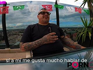 curvy latina milf spills passion career secrets in outdoor interview