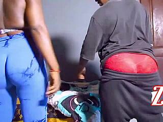 hey workout done wanna watch us strap on fuck now