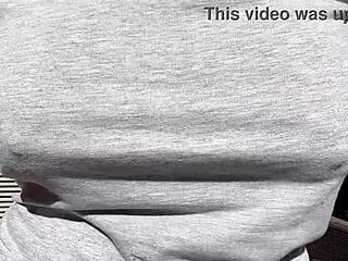 big boobs bouncing horny milf artemisia love outdoor session?