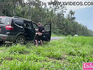 caught us highway fucking what ya do? 😈🚗💦