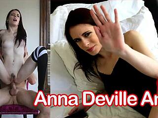 Tattooed Cutie Anna Deville Craves Morning Anal Pounding and Cumshot Facial