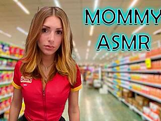 ASMR Roleplay Cashier Flirts Teasingly