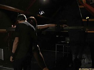 redhead's pussy melts from candle wax bondage orgasm!