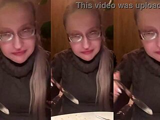 asmr dinner date turns into restaurant fuck whispers