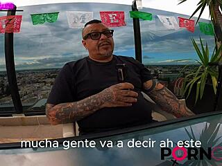 curvy latina milf spills passion career secrets in outdoor interview