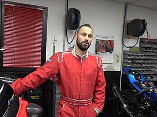 French Amateur's Dream: Bent Over Doggystyle on Two Huge Cocks