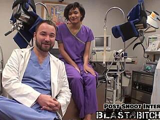 POV Jackie Banes' Shaved Pussy Flooded with Thick Cum