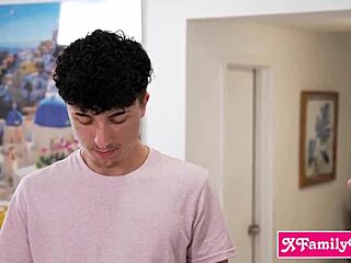 stepsis dirty talks huge tits creampie to bro