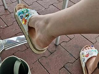 nicoletta's hilarious public restroom farts and awkward laughs compilation