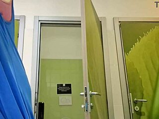 nicoletta's hilarious public restroom farts and awkward laughs compilation