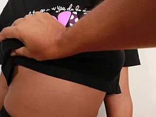 colombian college girl cheats with classmate for first creampie pov