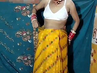 bride's joyful outdoor wedding moment at ranch