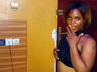 Young Babe Devours Hot Chocolate Cock!