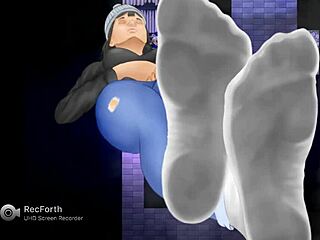 Femdom Foot Slave Worships Her Dominant Feet