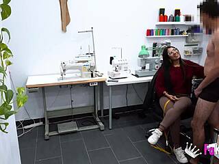 lara the cute latina student fucks rich guy missionary cowgirl for lesson pay!