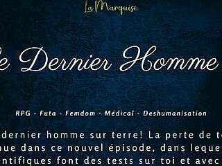 french femdom futa dominates the last man in steamy audio tale