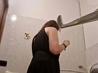 nicoletta's hilarious public restroom farts and awkward laughs compilation