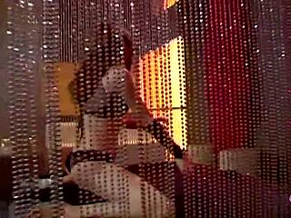 vintage blonde brunette striptease turns into kinky lesbian pussy licking