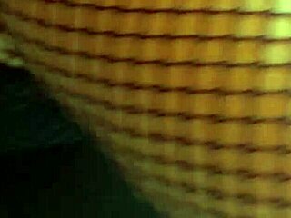 Horny Wife Flaunts Massive Tits in Fishnet Bra Tease