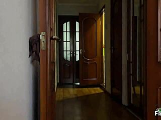 milf and young guy share bed deepthroat fun