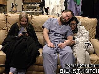 jasmine rose's hairy pussy gets cum blasted in hospital pov nurse fuck!