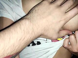 hey 18yo girl ride that hairy man homemade style