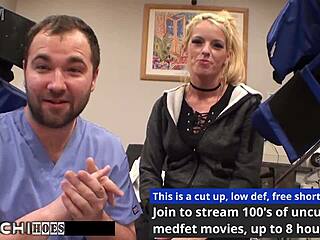 doctor tampa hits bella ink with orgasmic hitachi wand