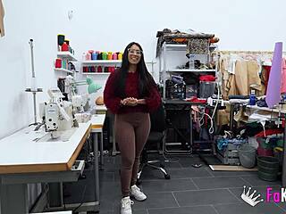 lara the cute latina student fucks rich guy missionary cowgirl for lesson pay!