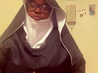 naughty nun gets hazelnut surprise this halloween