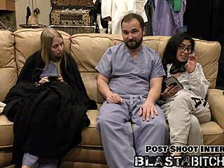 jasmine rose's hairy pussy gets cum blasted in hospital pov nurse fuck!