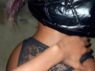 latina milf with huge natural tits gets fucked hard after coming home