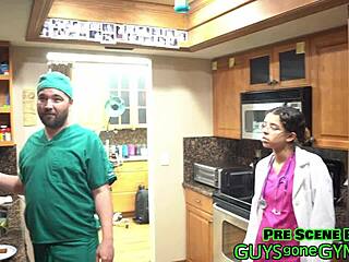 nurse angel ramirez humiliates patient in latex hospital roleplay