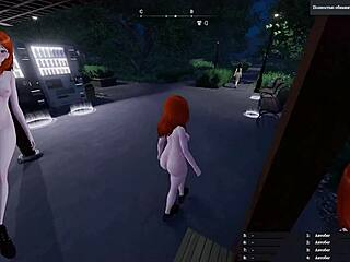 Her hidden thrill unfolds undressing publicly for strangers' hungry gazes