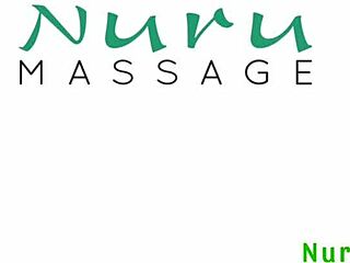 sexy busty blonde cherry kiss preps milan ponjevic for slippery nuru massage fun 💋🛀