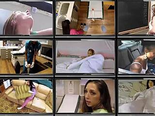 SLUT NURSE JASMINE MENDEZ FORCES HITACHI ORGASMS!