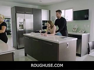 imagine stepdad claiming free-use teen right in front of helpless stepmom