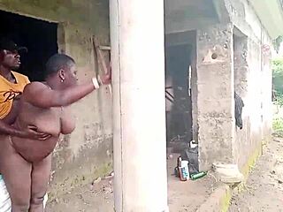 wanna lift one leg for fat bbw outdoor fuck?