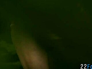 sexy babe footjob cumshot on big cock