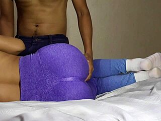 uhh poundin my naughty neighbor pussy doggy n blast her ass