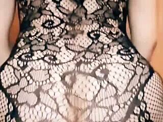 skinny 40 year old wife tempts husband's friend secretly