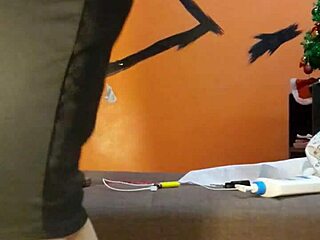 i play around with my new dildo toy