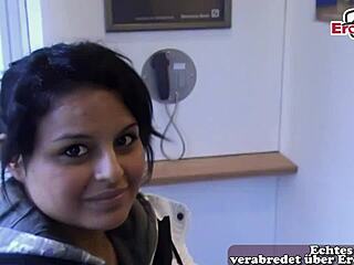 German Virgin Convinced for Sex in First Casting Pickup