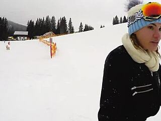 Ski Slut Kitana Lure's Wild DP Threesome Fuckfest!