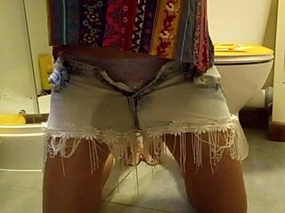 Peeing In Panties Compilation Crazy Fetish Closeup