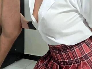 colombian virgin amateur sucks cock in real pov casting interview