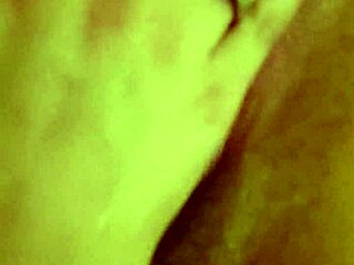 blonde cheats squirting on friend's big cock as husband waits