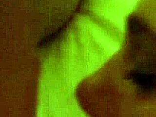 blonde cheats squirting on friend's big cock as husband waits