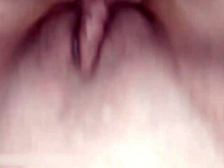 Whoa, slobbery shaved fat milf pussy slurps that cock pov!